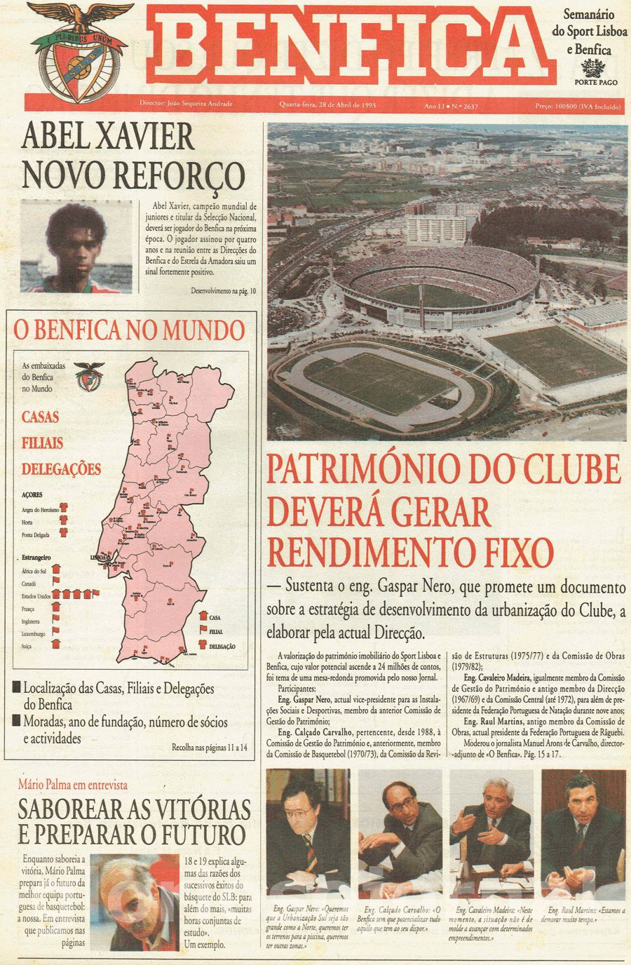 jornal o benfica 2637 1993-04-28